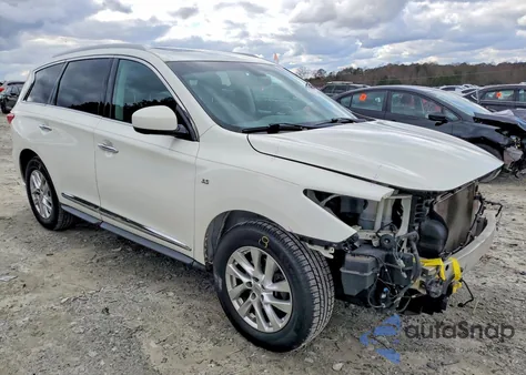 2014 Infiniti Qx60 Base z USA, uszkodzony, nr VIN 5N1AL0MN6EC536020